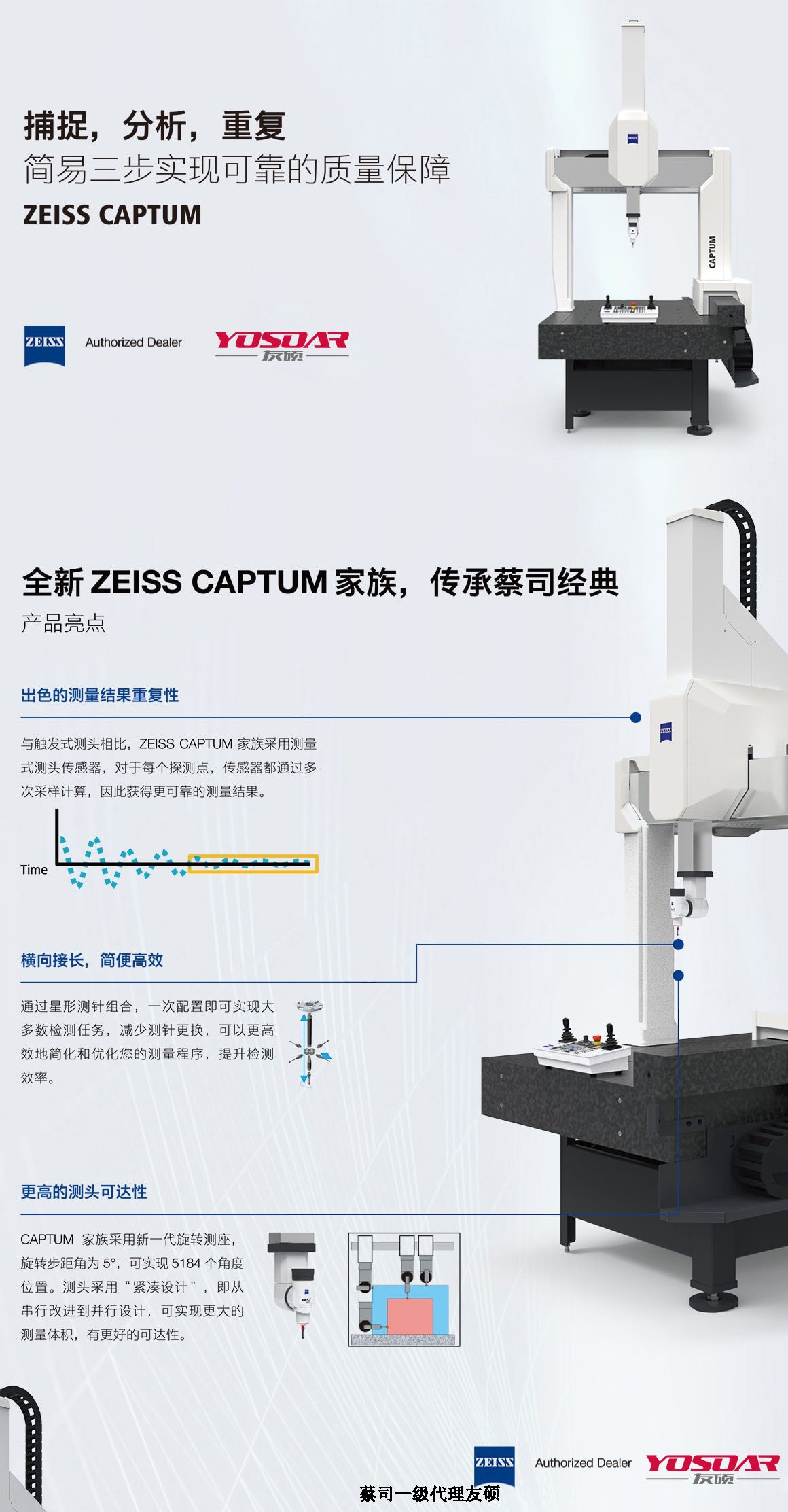 张掖蔡司张掖三坐标CAPTUM